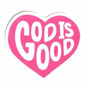 God is Good Vinyl Sticker